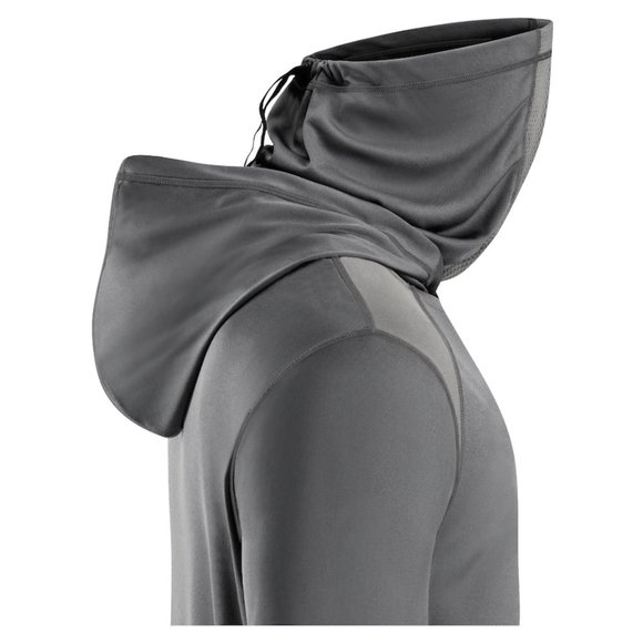 Clemson Tigers Men's Rally On Transitional Pullover Hoodie with Face Covering - Picture 4 of 4